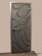 Стеклянные межкомнатные двери